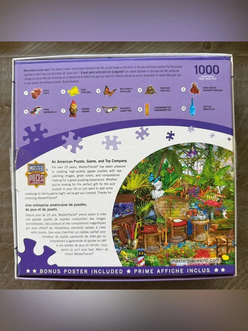 Tropical Greenhouse Puzzle Seek & Find